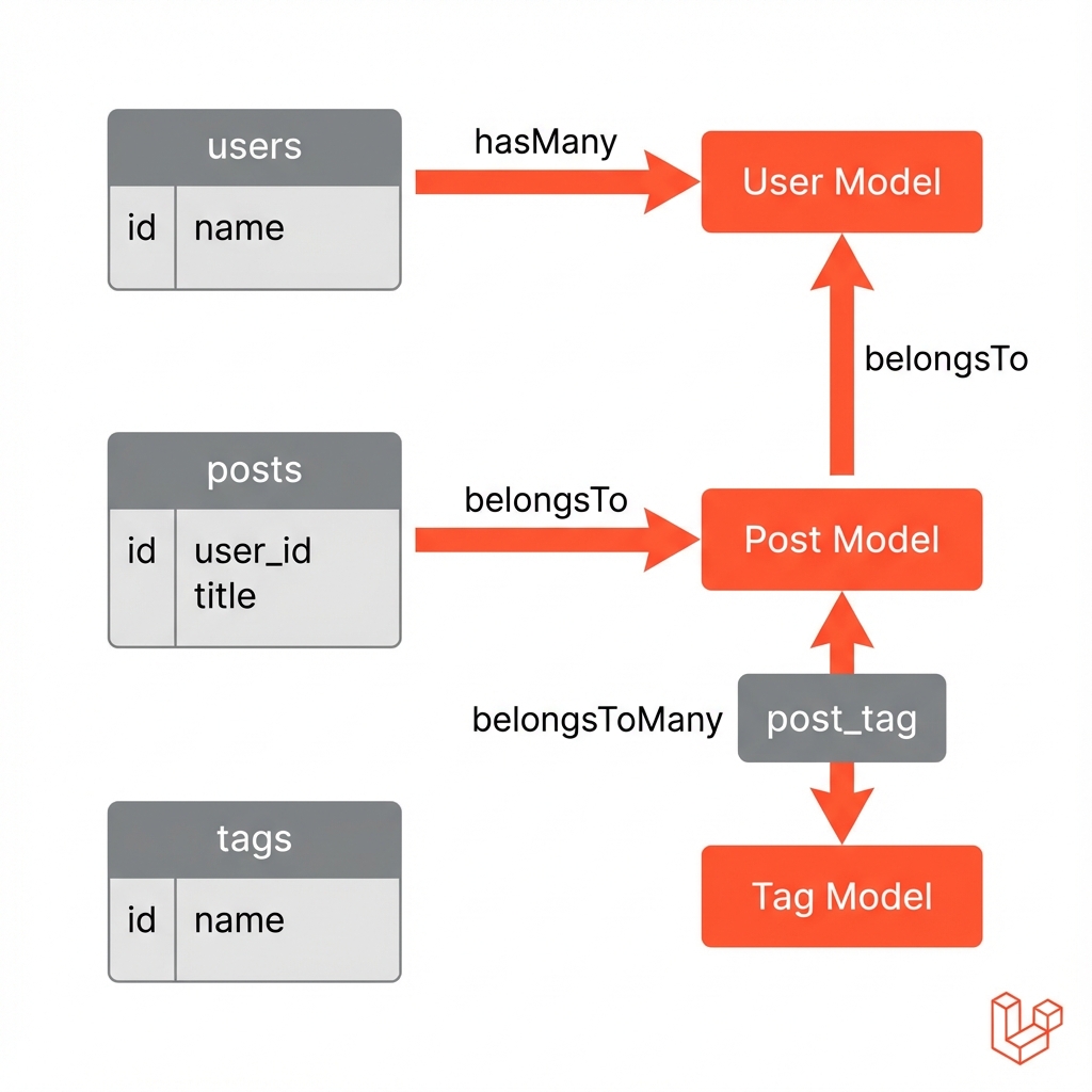 Laravel Eloquent ORM İlişkileri
